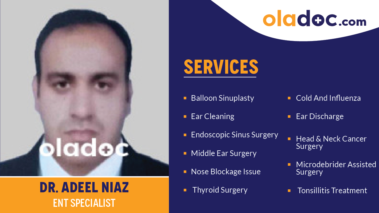 Services provided by Dr.Adeel Niaz